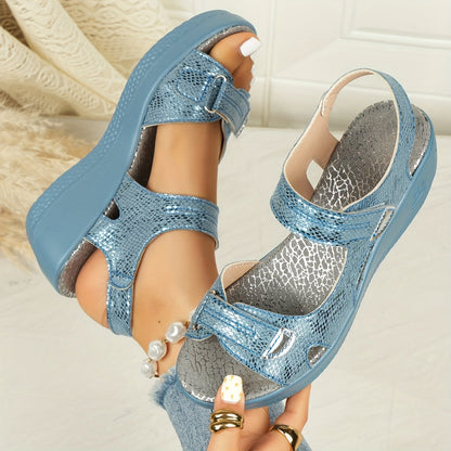 Hadley Women's Adjustable Wedge Sandals