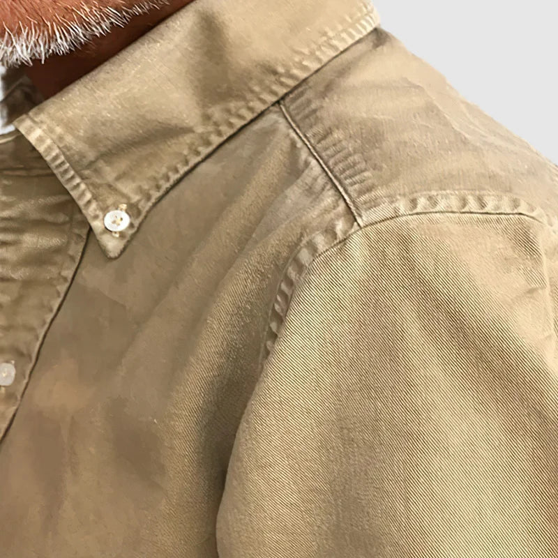 Men's Long Sleeve Shirt Classic Cotton