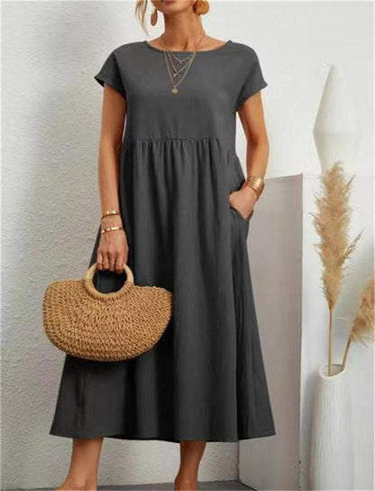 Sylvia Women's Relaxed Fit Midi Dress