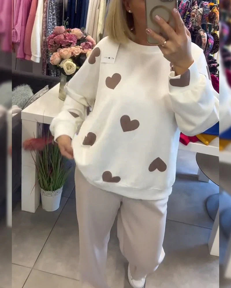 Mila™ | Hearts Sweater
