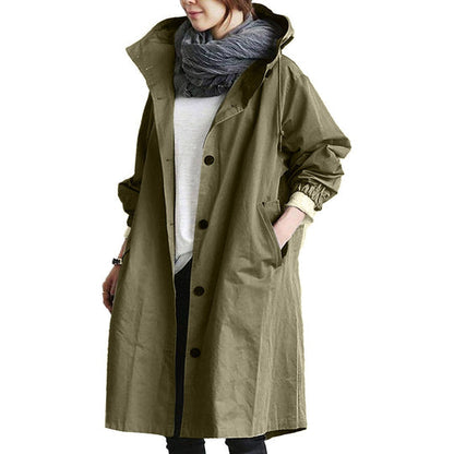 Women's Long Waterproof Raincoat - Vonnera