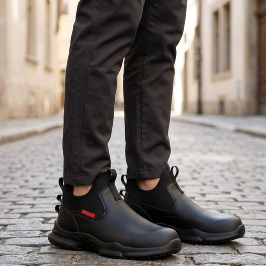 Unisex Slip-On Waterproof Safety Work Shoes