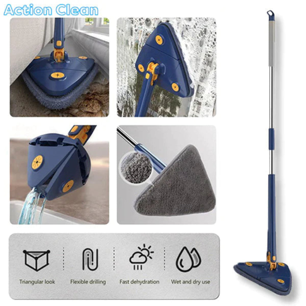 Triangle Flat Mop Daily Cleaning Tool