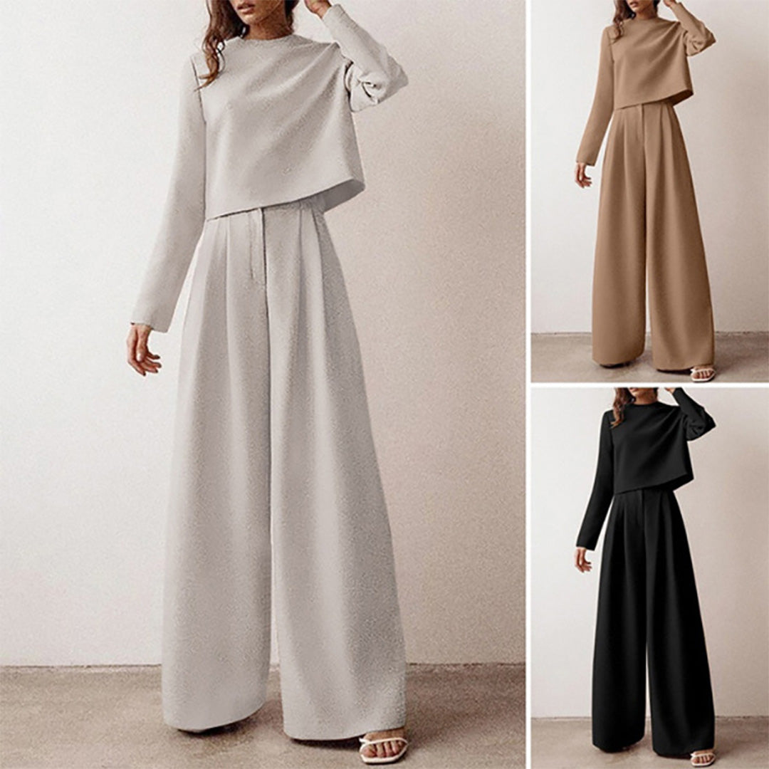Women's Palazzo Pants Set Two Piece