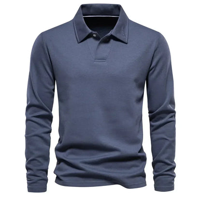 Men's Casual Polo Sweater Comfortable Everyday Wear