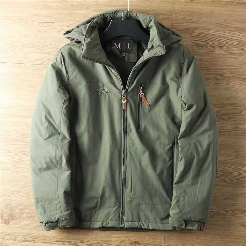 Men's Waterproof Jacket Insulated Outdoor Performance Wear