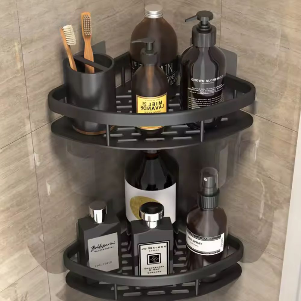 Rustproof 1-2 Tier Bathroom Storage Organizer - Vonnera