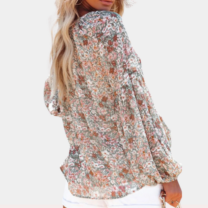 Women's Floral Blouse Casual Lightweight