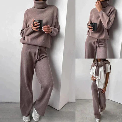 Women's Cashmere Sweater Sets Soft Comfortable