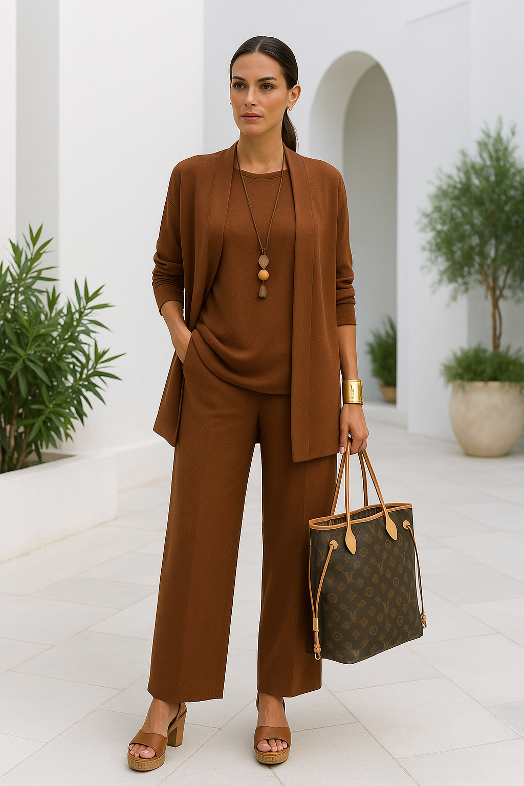 Women's 3-Piece Pants Set