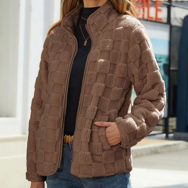 Ayleen Women's Short Fleece Jacket Soft
