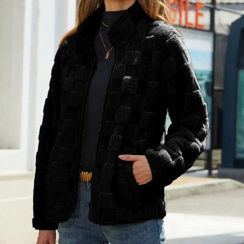 Ayleen Women's Short Fleece Jacket Soft
