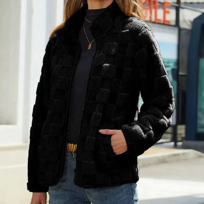 Ayleen Women's Short Fleece Jacket Soft