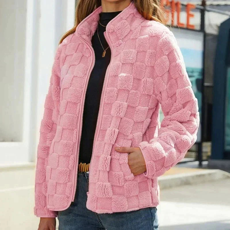 Ayleen Women's Short Fleece Jacket Soft