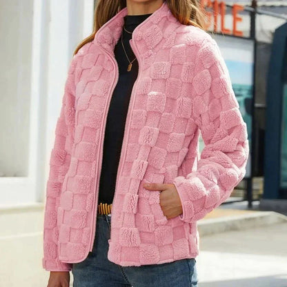 Ayleen Women's Short Fleece Jacket Soft