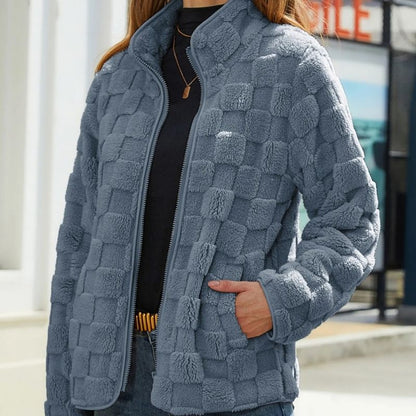 Ayleen Women's Short Fleece Jacket Soft