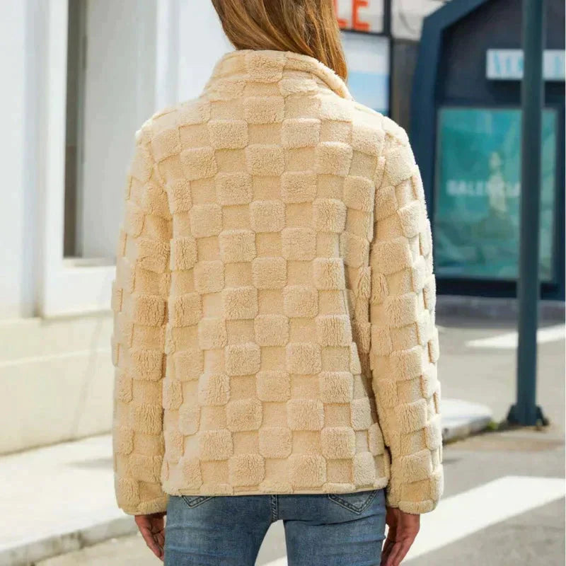 Ayleen Women's Short Fleece Jacket Soft
