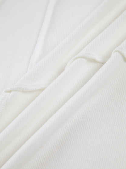 Bronte Women's Ribbed Flattering Details