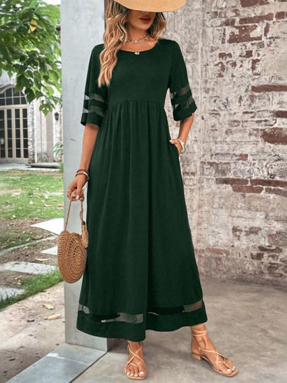 Women's Classic Round Neck Dress