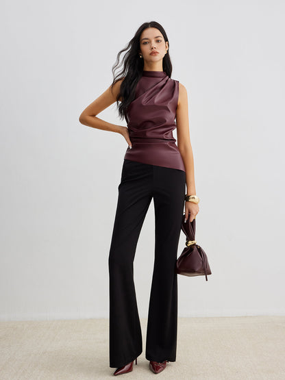 Ella | Women’s Summer Sleeveless Chic High Neck Top