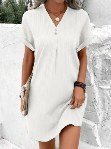 Women's V-Neck Spring Dress