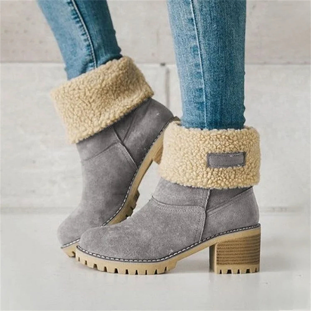 Women's Waterproof Boots Soft Lining