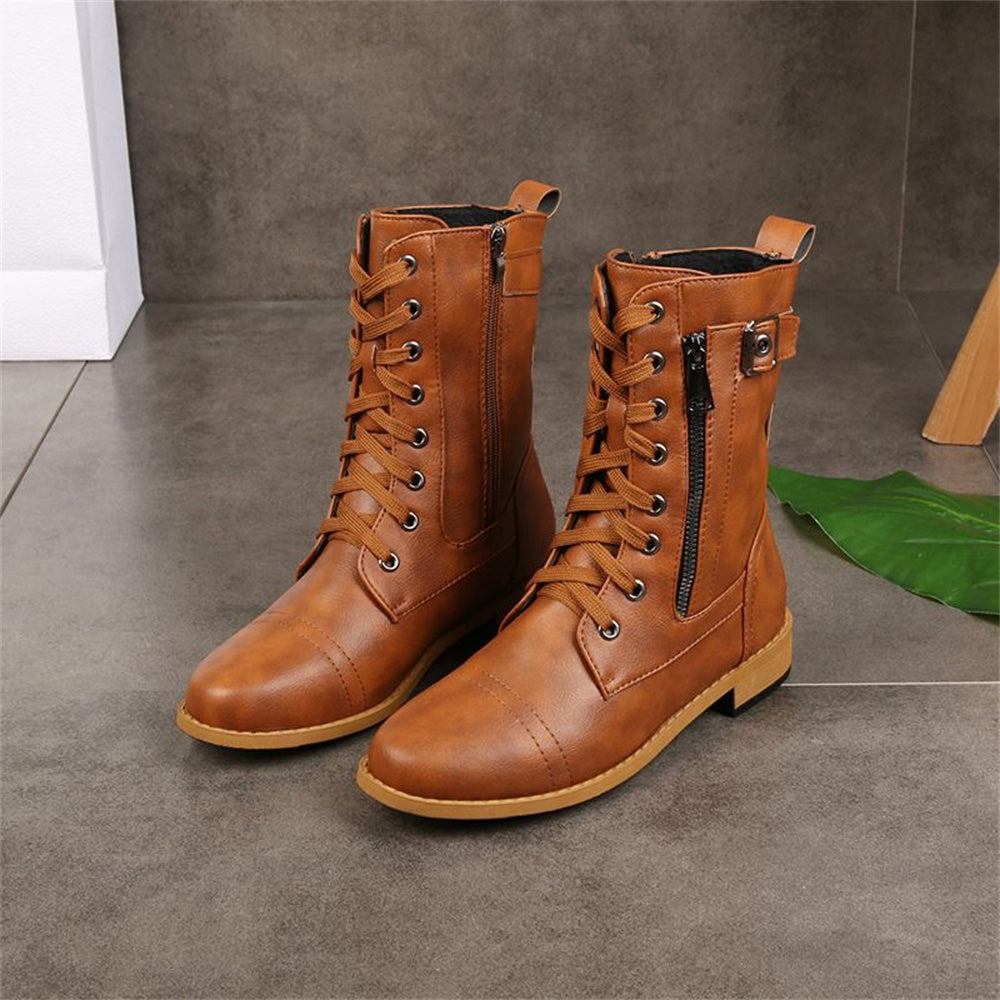 Women's Orthopedic Boots Toe Side Zipper