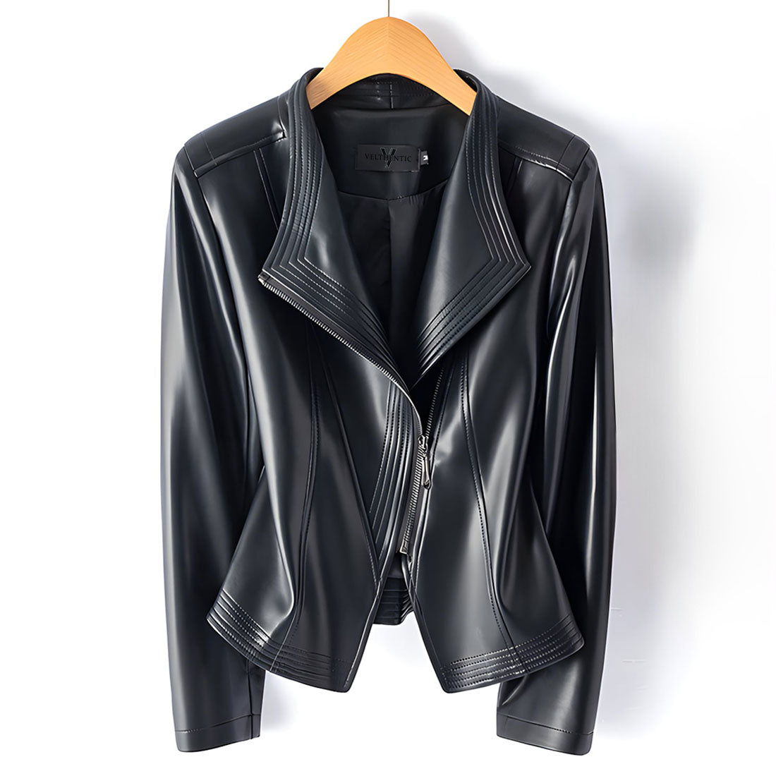 Madona Women's Sheepskin Moto Jacket