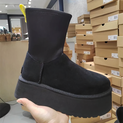 Women's Ankle Boots Platform Pull-On Design