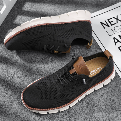 Men's Mesh Sneakers Breathable Black