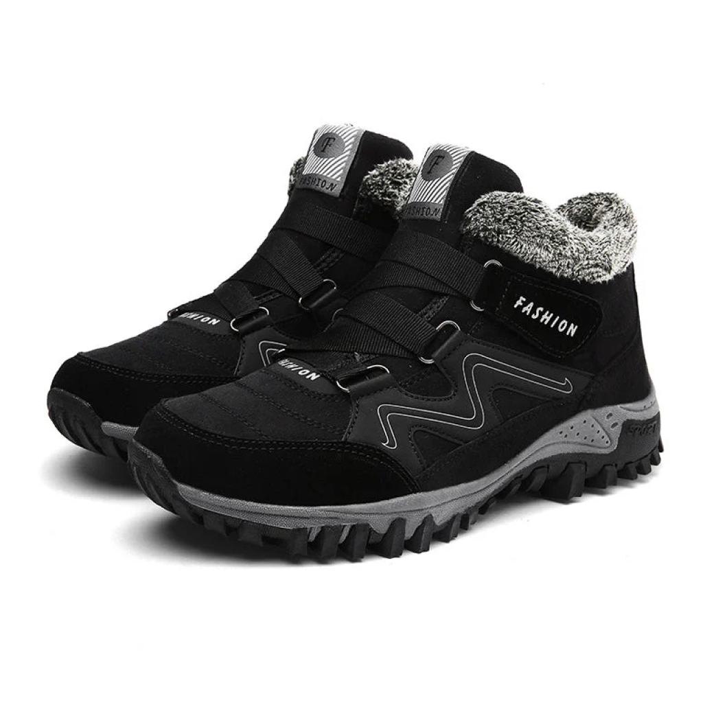 Women's Lace-Up Boots Treaded Sole