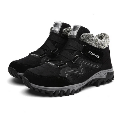 Women's Lace-Up Boots Treaded Sole
