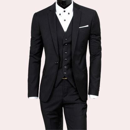 Men's 3-Piece Summer Suit Breathable Lightweight - Vonnera