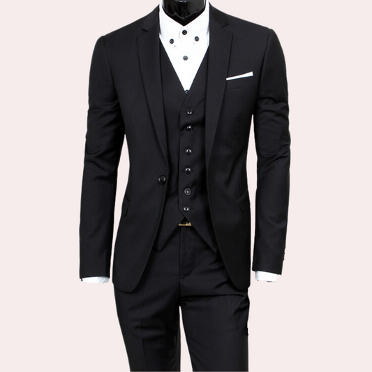 Men's 3-Piece Summer Suit Breathable Lightweight - Vonnera