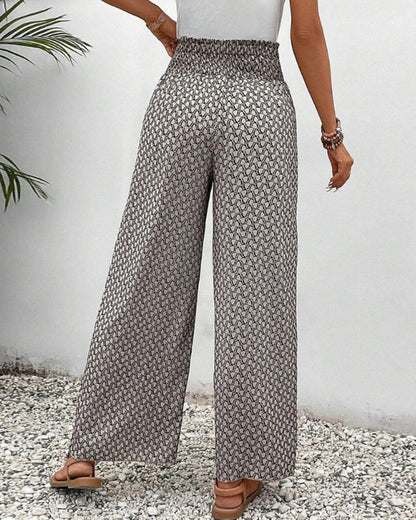 Vera Women's Wide Leg Trousers Relaxed Fit