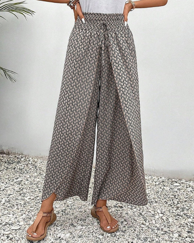 Women's Pull-On Trousers Elastic Waistband