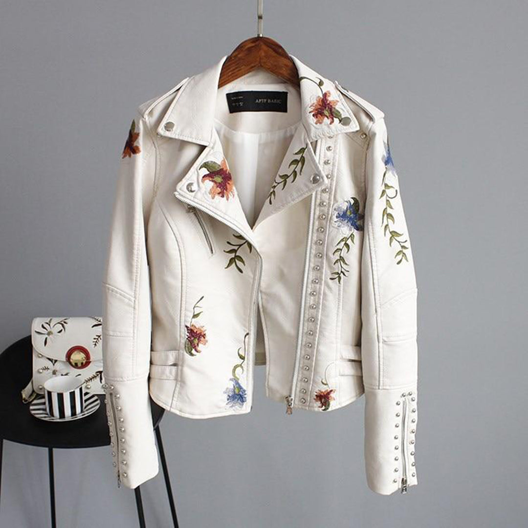 Women's Floral Print Summer Jacket - Vonnera