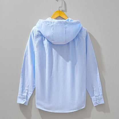 Beckham Egyptian Cotton Hooded Jacket