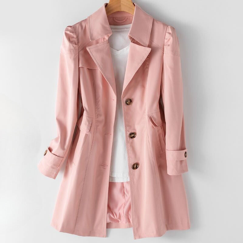 Women's Trench Coat Waterproof Bella Vita By Sofia Amoretti