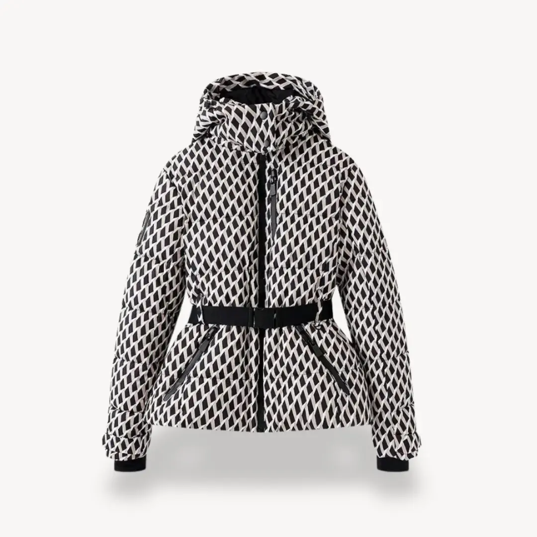 Women's Belted Puffer Jacket Warm - Vonnera