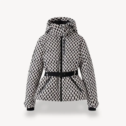 Women's Belted Puffer Jacket Warm - Vonnera