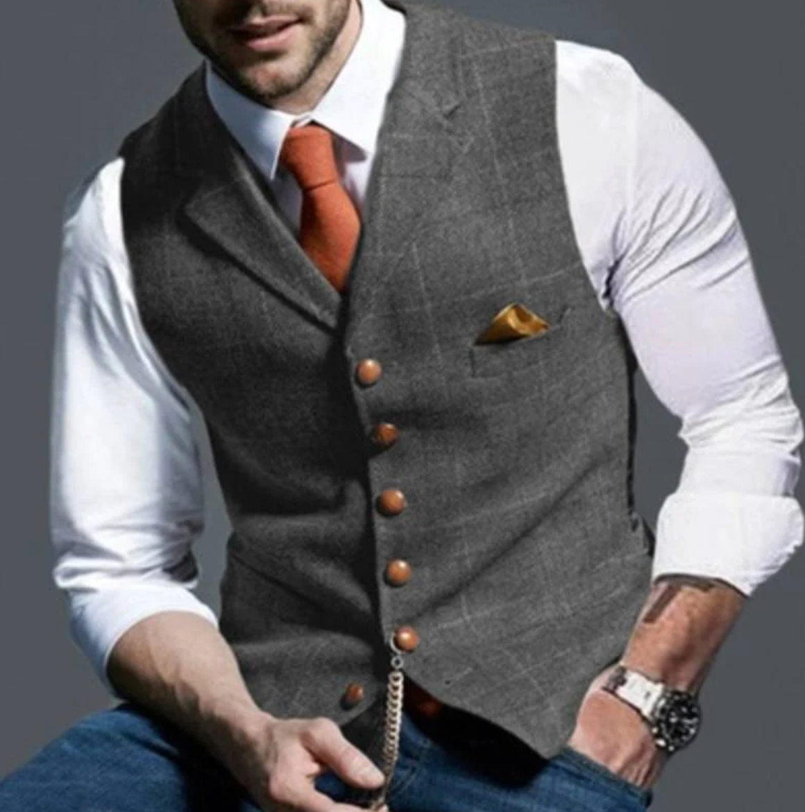 Men's Classic Vest Modern Style