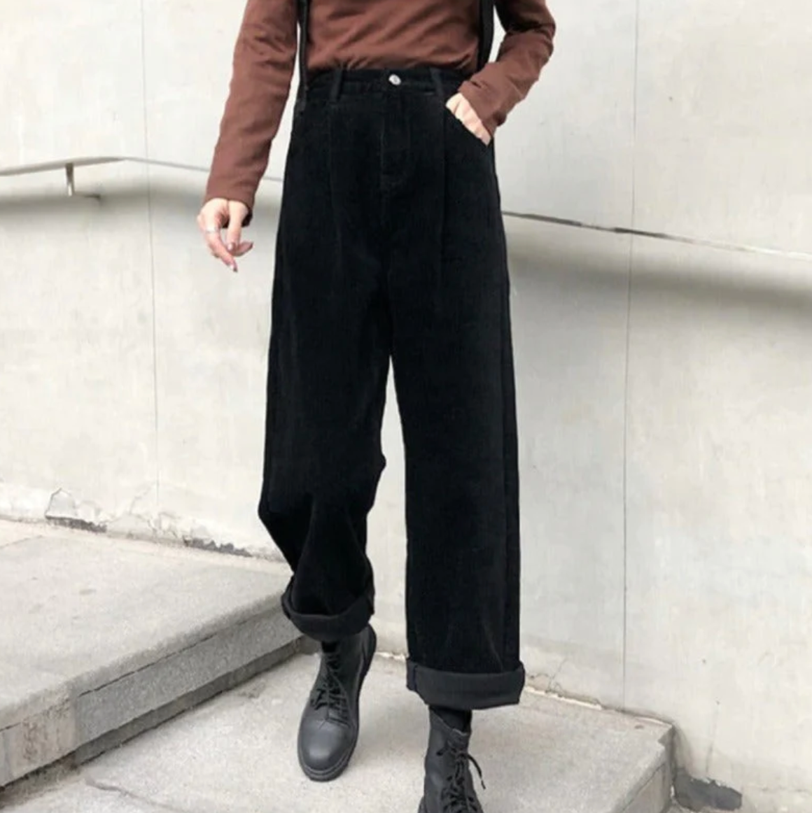 Malia Women's Velvet Casual Pants - Vonnera