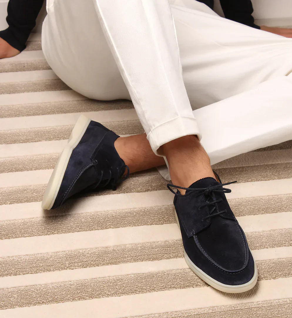 Men's Suede Loafers Comfortable Everyday Wear - Vonnera