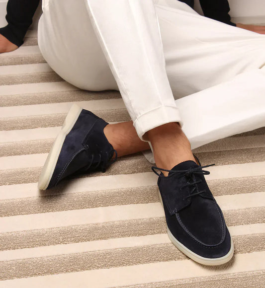 Men's Suede Loafers Comfortable Everyday Wear - Vonnera