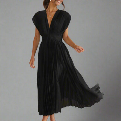 Samantha Women's Midi Dress Elegant