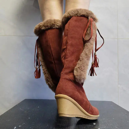 Women's Knee-High Warm Boots Comfortable - Vonnera