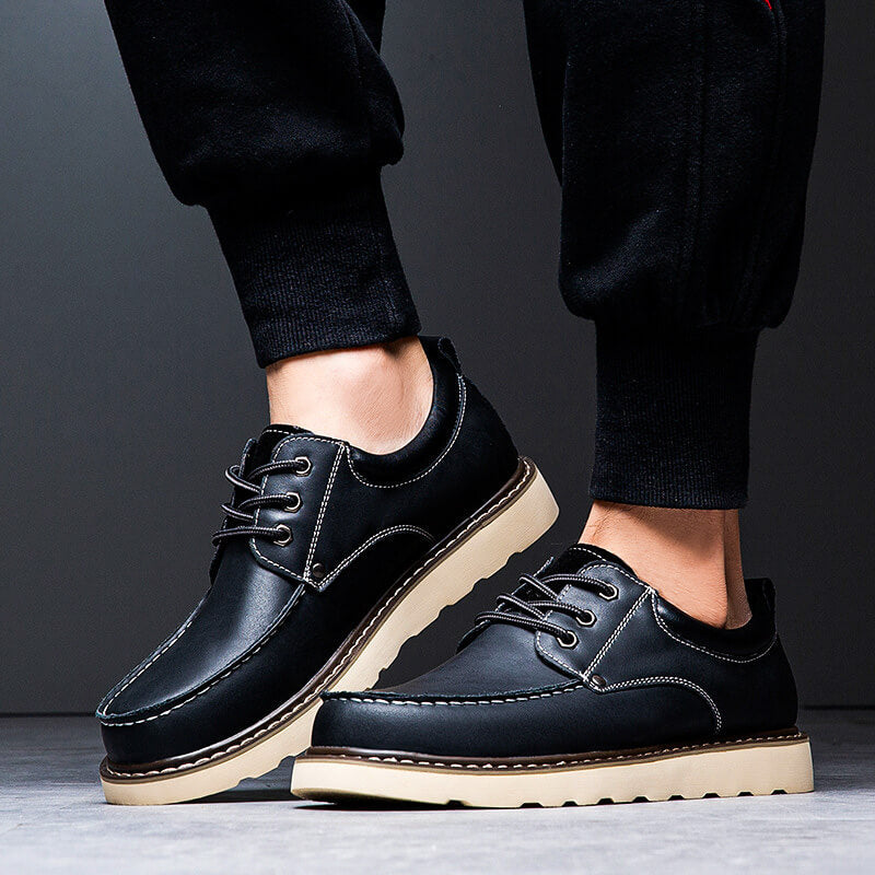 Men's Marcelo Retro Leather Shoes
