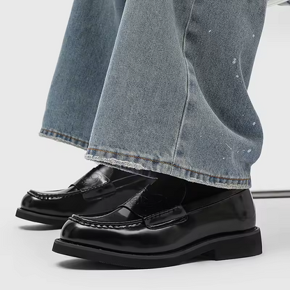 Shelby Men's Leather Loafer Shoes