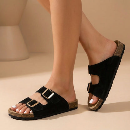 Women's Two Strap Comfort Sandals Everyday Summer Wear